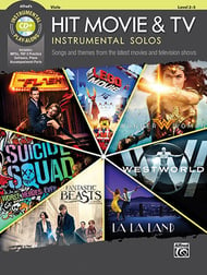 Hit Movie and TV Instrumental Solos Viola Book/CD-ROM cover